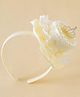 Pine Kids Hair Bands With Applique Free Size-White