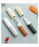 WENS 2 in 1 Knife and Peeler for Kitchen Travel Knife with case Stainless Steel Blade