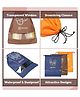 WENS Shoe Bags for Storage at Home, Essential Shoes Cover and Organizer for Travelling Set of 5