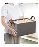 WENS Multipurpose Organizer for Clothes with Metal Frame and side Handles