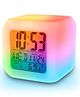 WENS Plastic Digital White Clock