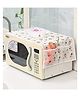 WENS Microwave Oven Cover with 2 Pouch Dustproof Cloth Cover (Assorted Colour and Design)