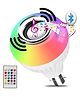 WENS Smart RBG Bulb with inbuilt Speaker for Festive Season Decoration 16 Different Color Changing LED Smart Bulb with Speaker & Bluetooth