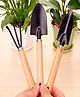 WENS Mini Gardening Tool Set With Wood Handles (Set Of 3)