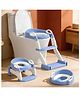 StarAndDaisy potty seat for kids 2 to 5 years multi functional potty training chair with cushion ladder trainer detachable bowl non slip design comfortable safe and easy to use for boys and girls blue