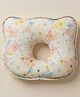 StarAndDaisy baby head pillow breathable cotton infant head shaping pillow with ergonomic neck support soft comfortable lightweight and safe for newborns ideal for daily use flower print
