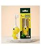 R For Rabbit Tiny Smiles Dino, Ultra Soft Kids Toothbrush for Gentle Oral Care, BPA Free, 2+ Years  Yellow