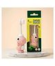 R For Rabbit Tiny Smiles Dino, Ultra Soft Kids Toothbrush for Gentle Oral Care, BPA Free, 2+ Years  Peach