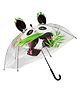 CHAATEWALA Panda Bear Printed Umbrella With Pop Up Ears - Multi Colour