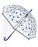 CHAATEWALA Polka Dots Designed Umbrella - Blue