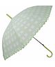 CHAATEWALA Checked Umbrella - Neon Green