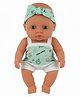 FunBlast 19 cm Realistic Baby Doll Toy for Kids with Rotatable Arms & Legs Pack of 1 -Blue