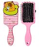 FunBlast Kawaii Capybara Print Hair Comb for Girls & Women  Pack of 1 (Pink)