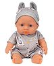 FunBlast 19 cm Realistic Baby Doll Toy with Rotatable Arms & Legs -Cute Pretend Play for Kids (Multicolor)