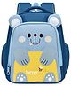 SCHOOLISH Height 13 Inches Honey Bear Backpack  Sweet, Strong & Stylish! for Pre-Schoolers Kids, Small Picnic Shoulder Bag for Baby, Boys, Girls, Lightweight Bagpack- PACK OF 1- COLOR MAY VARY