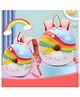 SCHOOLISH Height 11.4 Inches Sweet Donut Shaped Backpack  Lightweight, Durable, Eco-Friendly School Bag for Toddlers & Preschool- PACK OF 1- COLOR MAY VARY
