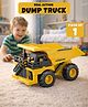 Fiddlerz Push and Go Toy for Kids Construction Truck Toy Friction Powered Crawling Vehicle Fun Interactive Toy for Boys and Girls (Pack of 1)
