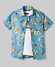 Pine Kids Cotton Woven Half Sleeves Floral Printed Shirt & T-Shirt - Multicolor