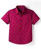 Pine Kids Cotton Woven Checks Shirt & Printed T-Shirt - Multicolor