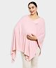 Mi Arcus Modal Knit Solid Feeding Cover- Pink