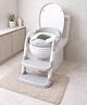 Mi Arcus Potty Training Toilet Chair Seat With Step Stool Ladder- White