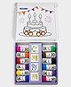 Mi Arcus 12 Colorful Water-Ink Dot Markers and 12 activity sheets- Multicolor