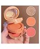 FAVON Mocallure 3in1 Blusher & Highlighter Pallete Shade 2 - 4.8 g