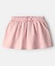 Carter's Seersucker Woven Above Knee Length Solid Skort - Pink
