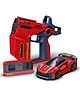 Happy Hues RC Battle Car with Tag Gun-2.4GHz High Speed Racing, Infrared Battle Mode & Stunt Rollover- Best Birthday Gift for Boys & Girls (Ages 6+). Interactive STEM Toy-Red
