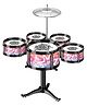 AKN TOYS Kids Drum Set Musical Instrument Music Toy for Kids Children's  - PACK OF 1 ( COLOR AND DESIGN  MAY VARY )
