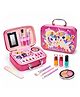 PLUSPOINT Magical Unicorn Makeup Kit for Girls | Real Washable Princess Play Makeup Set in Adorable Suitcase | Perfect for Birthday and Christmas Gifts- Multicolor