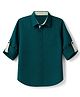 Pine Kids Male Solid Shirts 4-5Y TEAL