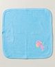 Child World Terry Knit Hand & Face Towel with Fish Print L 30 x B 30 cm - Blue