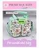 Rosada Explorer DIY Personalised Insulated Tiffin Bag for Kids, Water Resistant Lunch Bag with Alphabet Name Kit, Sling Strap & Thermal Inner  Onesize