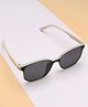 KIDLINGSS Colour Blocked  Square Sunglasses - Sea Green