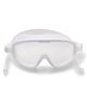 KIDLINGSS Big Frame Swimming Goggles With Attached Earplugs - White
