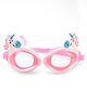 KIDLINGSS Round Shape Unicorn Design Swimming Goggles - Light Pink