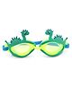 KIDLINGSS Round Shape Dinosaur Design Swimming Goggles - Green