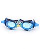 KIDLINGSS Round Shape Shark Design Swimming Goggles - Blue