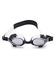 KIDLINGSS Dual Shaded Swimming Goggles - Black & White