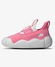 aretto Mesh Detailed Slip on Solid Expanding Shoes for Growing Feet - Baby Pink