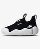 aretto Mesh Detailed Slip on Solid Expanding Shoes for Growing Feet - Black