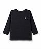 Pine Kids Cotton T-Shirts with Full Sleeves in Black for 5-6 Years