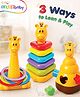 Intellibaby Stack, Sort N' Toss Giraffe Trio | 3-in-1 Stacking & Sorting Toy | Sensory Learning | Early Educational Toy for Boys & Girls | Ideal for Gifting