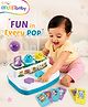 Intellibaby Press N' Pop Animals Play Set Press & Pop Activity Toy with Shape Sorting & Animal Learning Cause & Effect Learning Fine Motor Skills Animal Recognition Early Learning Toy BIS Certified