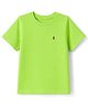 Pine Kids Cotton T-Shirts with Half Sleeves in Limegreen for 12-14 Years