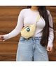 Sarmaya Yellow Crochet Fanny Pack Bag