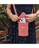 Sarmaya Peach Walking Mobile Sling