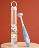 R for Rabbit Tiny Smiles Poppins Kids Toothbrush 3-Sided 360° Cleaning With Ultra Soft PBT Bristles - Blue