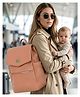 R For Rabbit Caramello Bold Arise Diaper Bag With Premium Vegan Leather 22 L Multi Compartment Laptop Friendly - Brown